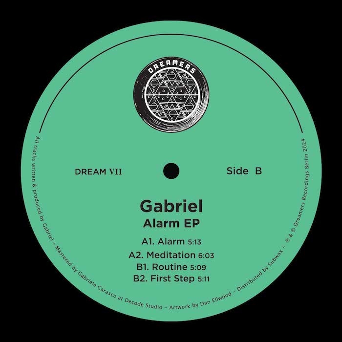 ( DREAM VII ) GABRIEL - Alarm EP ( 12" ) Dreamers Recordings